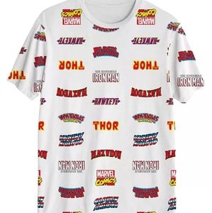 Marvel avengers white tshirt